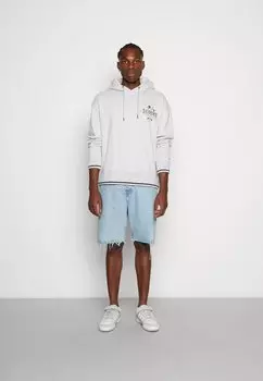 Толстовка с капюшоном SKATER BACK HOODIE Tommy Jeans, пятнистый серый