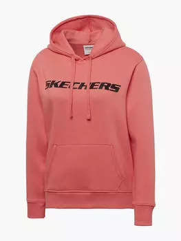 Толстовка с капюшоном Skechers, розовый