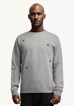 Толстовка с капюшоном Slopes&Town, серый меланж