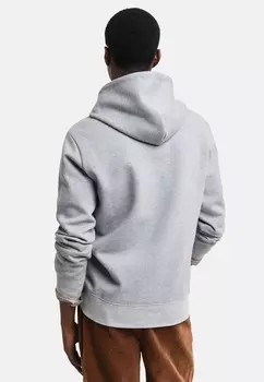 Толстовка с капюшоном SMALL GRAPHIC GANT, цвет Mottled Grey