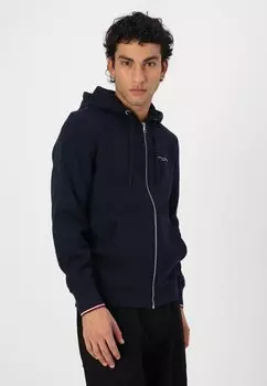 Толстовка с капюшоном SMALL LOGO ZIP Tommy Hilfiger, темно-синий