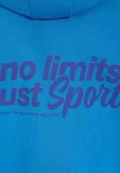 Толстовка с капюшоном Smilodox, синий