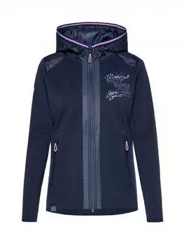 Толстовка с капюшоном Soccx, синий