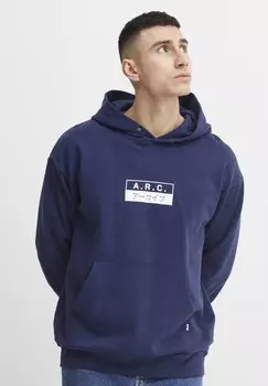 Толстовка с капюшоном Solid, синий