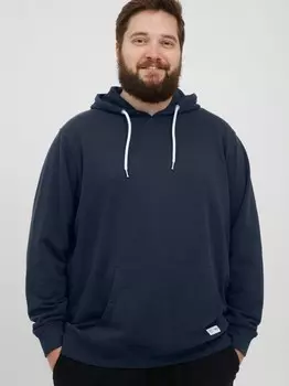 Толстовка с капюшоном Solid, синий