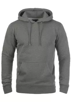 Толстовка с капюшоном !Solid Sweatshirt Bert, темно-серый