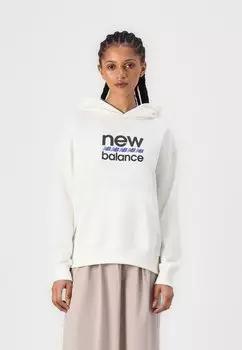 Толстовка с капюшоном SPORT GRAPHIC FRENCH HOODIE New Balance, молочный