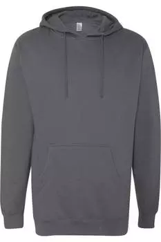 Толстовка с капюшоном средней толщины от Independent Trading Co Independent Trading Co., цвет charcoal