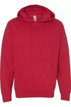 Толстовка с капюшоном средней толщины от Independent Trading Co Independent Trading Co., красный