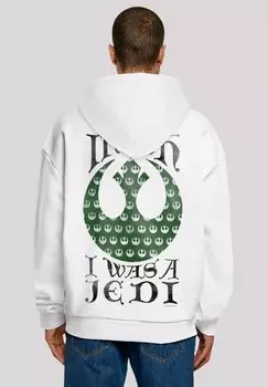 Толстовка с капюшоном STAR WARS IRISH I WAS A JEDI - Sweatshirt F4NT4STIC, белый