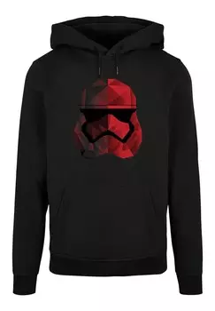 Толстовка с капюшоном STAR WARS THE LAST JEDI CUBIST TROOPER HELMET F4NT4STIC, черный