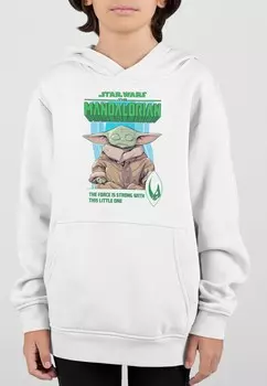 Толстовка с капюшоном STAR WARS THE MANDALORIAN STRONG FORCE Star Wars, белый