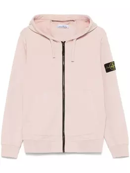 Толстовка с капюшоном Stone Island Compass-badge, розовый
