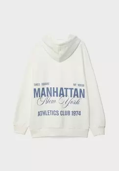 Толстовка с капюшоном Stradivarius, бежевый