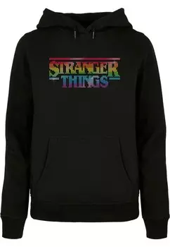 Толстовка с капюшоном STRANGER THINGS ABSOLUTE CULT, черный