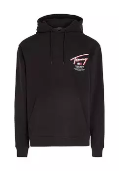 Толстовка с капюшоном Street Hood Tommy Jeans, черный