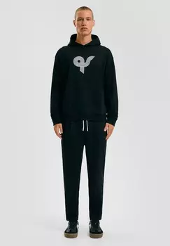 Толстовка с капюшоном STREETS KAPSEL MIT LOGODRUCK QS, черный