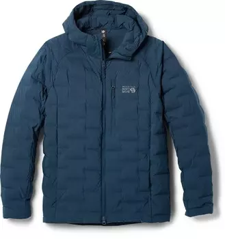 Толстовка с капюшоном Stretchdown - Мужская Mountain Hardwear, синий