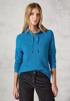 Толстовка с капюшоном STRUKTURMIX RAGLAN Cecil, бирюзовый