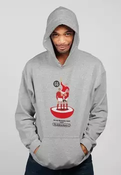 Толстовка с капюшоном SUBBUTEO ALL OVER Henry Tiger, цвет Mottled Light Grey