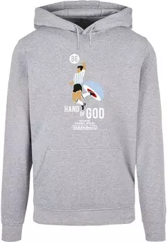 Толстовка с капюшоном SUBBUTEO HAND OF GOD Merchcode, светло-серый