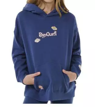 Толстовка с капюшоном Summer Solstice в выцветшем темно-синем цвете Rip Curl