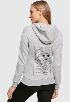 Толстовка с капюшоном SUNLOVER STARCHASER Mister Tee, светло-серый