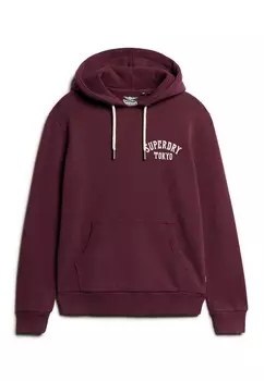 Толстовка с капюшоном Superdry, фиолетовый