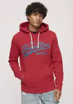 Толстовка с капюшоном Superdry "SODA POP VL CLASSIC HOODIE", красный