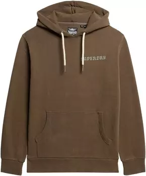 Толстовка с капюшоном Superdry Sweatshirt Tattoo, оливковый