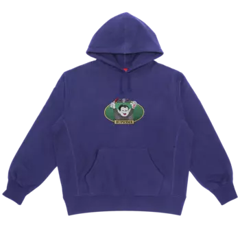 Толстовка с капюшоном Supreme Vampire Boy Washed Navy