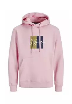 Толстовка с капюшоном Sweatshirt Jack & Jones, розовый