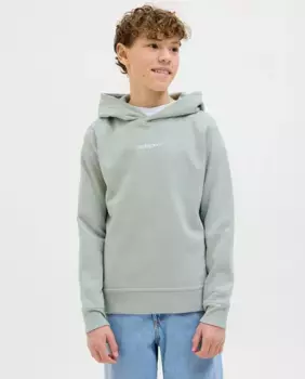 Толстовка с капюшоном свободного кроя для мальчиков Jack & Jones, голубой