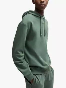 Толстовка с капюшоном свободного покроя boss HUGO BOSS, цвет Open Green