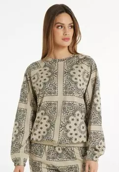 Толстовка с капюшоном Tezenis, бежевый