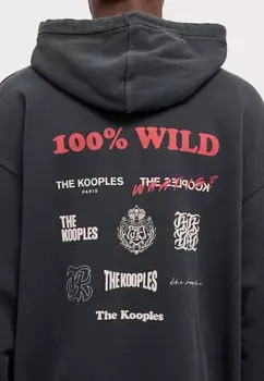 Толстовка с капюшоном The Kooples, черный