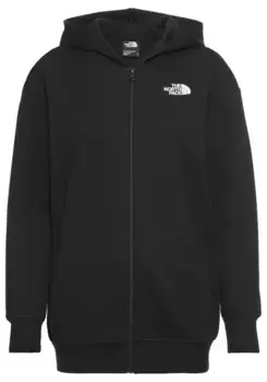 Толстовка с капюшоном The North Face "W SIMPLE DOME FZ HOODIE - LIGHT LOOP BACK", черный
