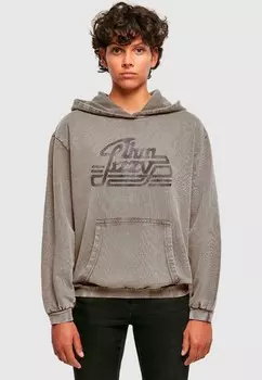 Толстовка с капюшоном THIN LIZZY LOGO ROCKER Merchcode, темно-серый