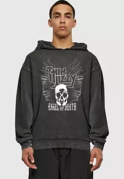Толстовка с капюшоном THIN LIZZY OF DEATH OVERSIZE Merchcode, черный