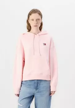 Толстовка с капюшоном TJW BXY BADGE HOODIE Tommy Jeans, розовый