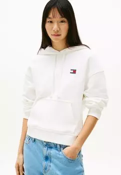 Толстовка с капюшоном TJW BXY BADGE HOODIE Tommy Jeans, слоновая кость
