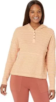 Толстовка с капюшоном Toad&Co, цвет Buckthorn Stripe