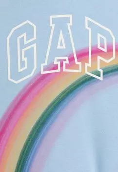 Толстовка с капюшоном TODDLER GIRL GAP, синий