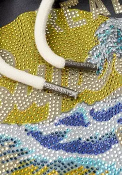 Толстовка с капюшоном TOKYO VINTAGE LOGO GRAPHIC Superdry, темно-серый