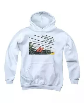 Толстовка с капюшоном/толстовка с капюшоном для молодежи, размер 7 Wizard Of Oz, белый