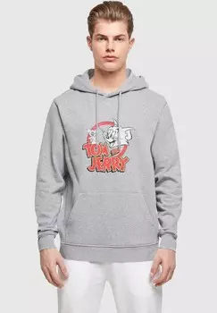 Толстовка с капюшоном TOM AND JERRY-LOGO BASIC ABSOLUTE CULT, светло-серый