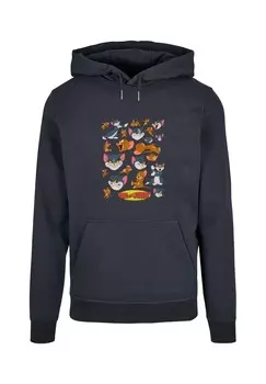 Толстовка с капюшоном TOM AND JERRY-MANY FACES BASIC ABSOLUTE CULT, темно-синий