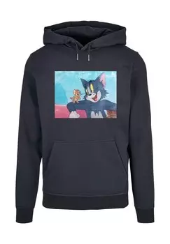 Толстовка с капюшоном TOM AND JERRY STILL ABSOLUTE CULT, темно-синий