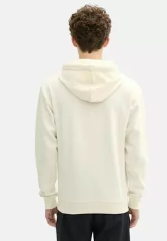 Толстовка с капюшоном TOM TAILOR DENIM, белый