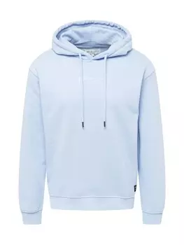 Толстовка с капюшоном TOM TAILOR DENIM Sweatshirt, светло-синий